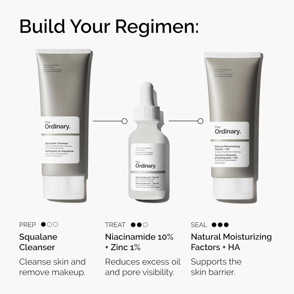 The Ordinary Niacinamide 10% + Zinc 1% Serum – Oil Control & Pore Minimizer – 100% Original in Pakistan