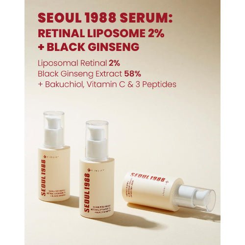 K-SECRET Seoul 1988 Retinal Serum 2% with Black Ginseng – Authentic Korean Anti-Aging Skincare in Pakistan