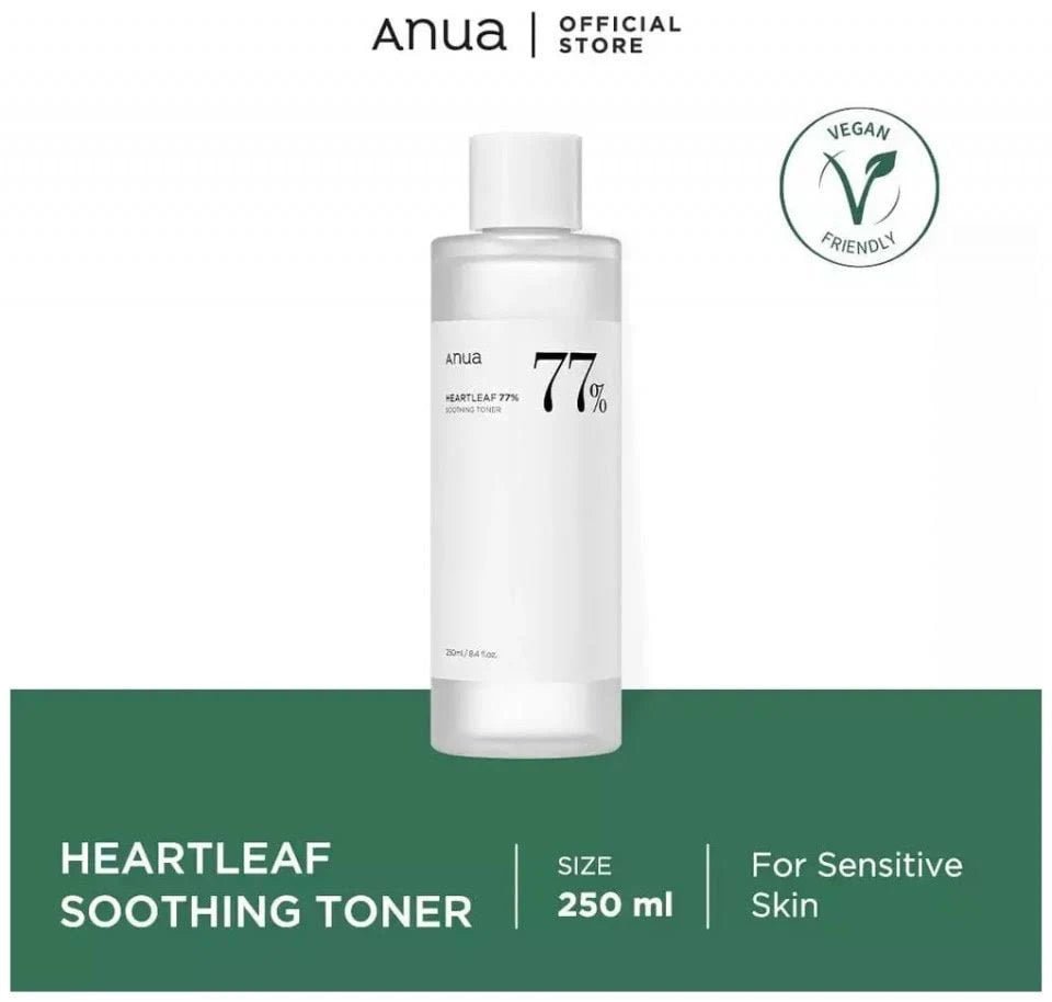 [ANUA] - HEARTLEAF 77% SOOTHING TONER – For Sensitive skin- 100% Authentic Korean Skincare in Pakistan