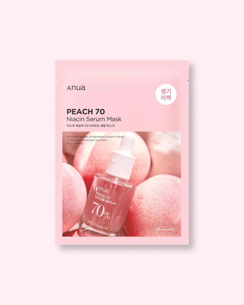 [ANUA] - Peach 70 Niacin Serum Mask 25ml – Genuine K-beauty Product in Pakistan