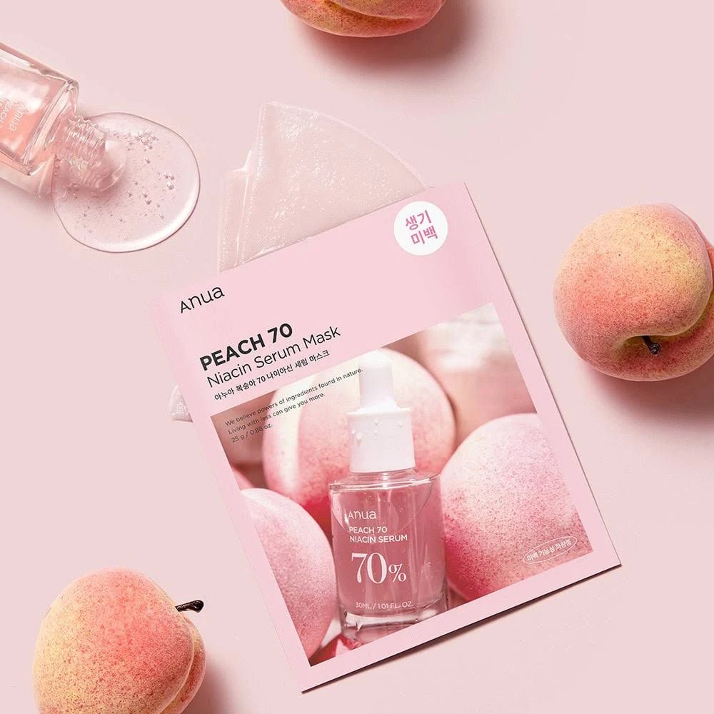 [ANUA] - Peach 70 Niacin Serum Mask 25ml – Genuine K-beauty Product in Pakistan