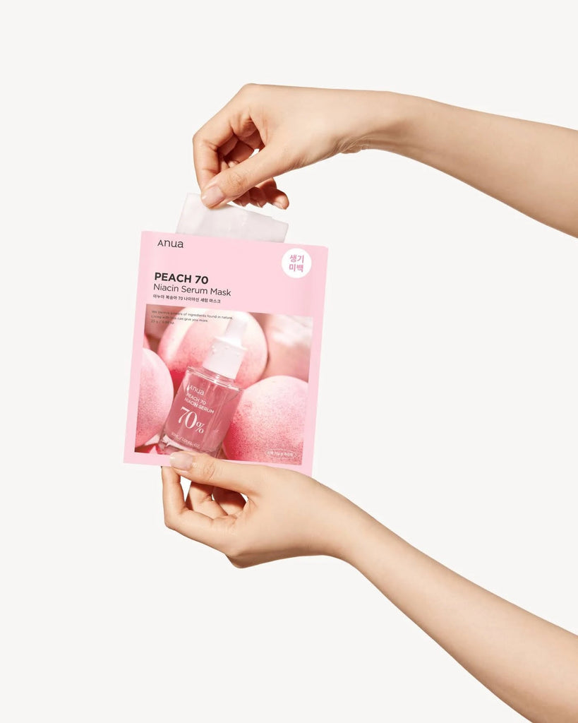 [ANUA] - Peach 70 Niacin Serum Mask 25ml – Genuine K-beauty Product in Pakistan