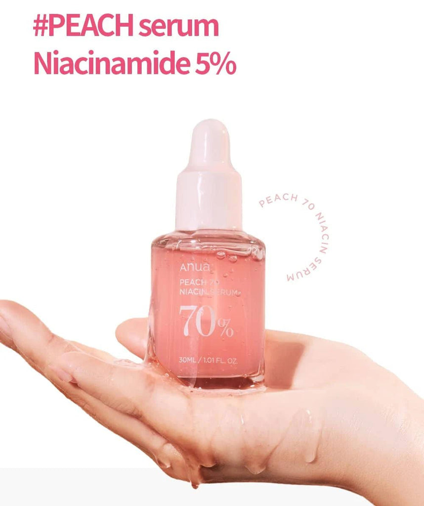 ANUA Peach 70% Niacinamide Serum 30ml – Brightening Serum | 100% Authentic Korean Skincare in Pakistan