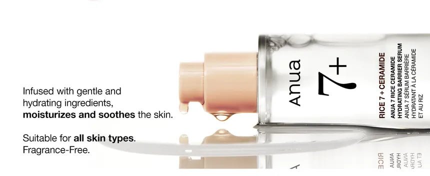 [ANUA] Rice 7 Ceramide Hydrating Barrier Serum 50ml – 100%Authentic Korean Skincare in Pakistan