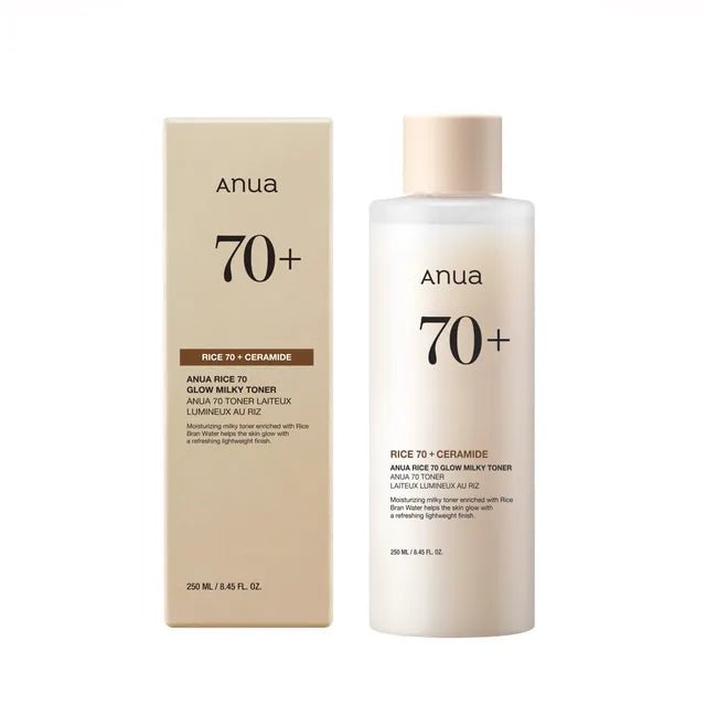 [ANUA] Rice 70 Glow Milky Toner 250ml – Brightening & Hydrating Toner | 100% Authentic in Pakistan
