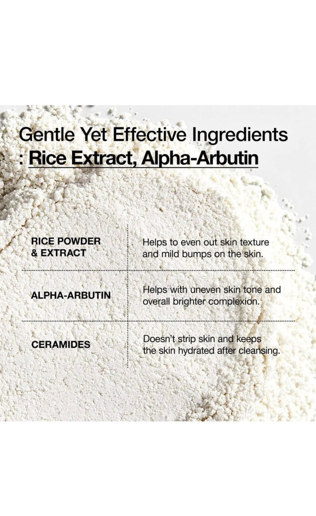 [ANUA] Rice Enzyme Brightening Cleansing Powder 40g – 100% Authentic Korean Skincare in Pakistan