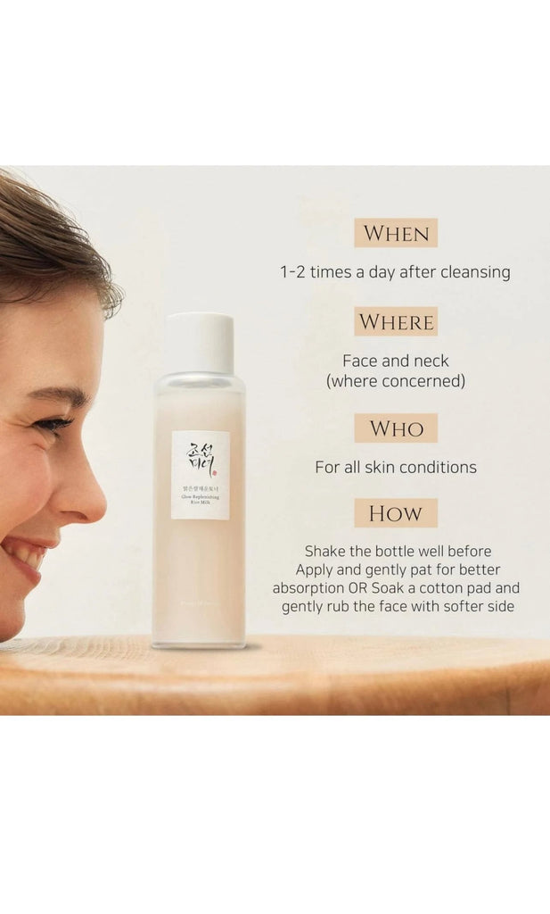 [Beauty of Joseon] Glow Replenishing Rice Milk 150ml – Authentic Korean Skincare in Pakistan