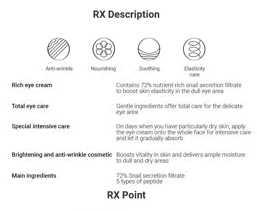 [COSRX] Advanced Snail Peptide Eye Cream 25ml – Brightening & Anti-Aging Eye Cream | 100% Authentic Korean Skincare in Pakistan