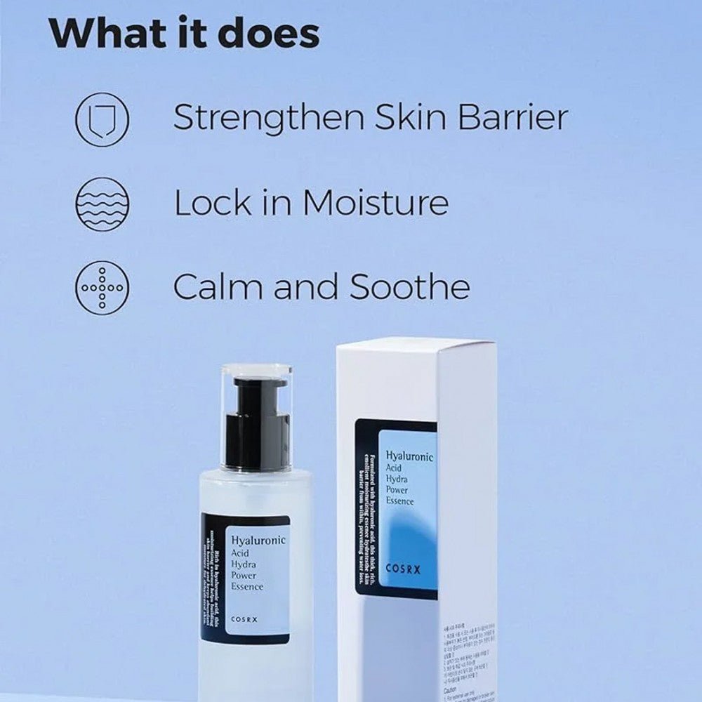 [COSRX] - Hyaluronic Acid Hydra Power Essence 100ml – Skin Barrier Support | Authentic Korean Skincare in Pakistan