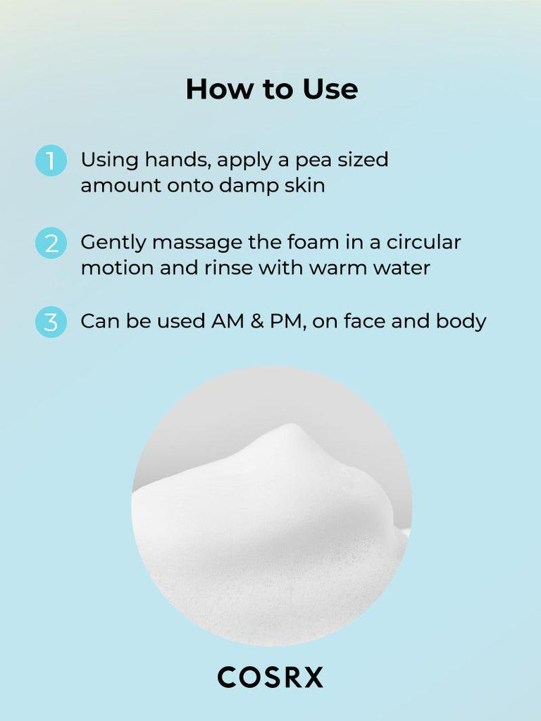 COSRX Low pH Good Morning Cleanser 150ml –100% authentic Korean Face Wash for Sensitive Skin in Pakistan