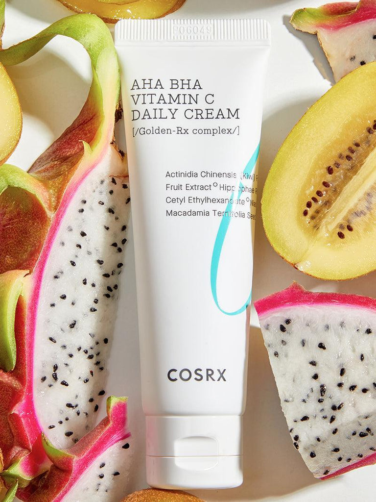 [COSRX] Refresh AHA BHA Vitamin C Daily Cream 50ml – Brightening & Exfoliating Moisturizer | 100% Authentic Korean Skincare in Pakistan