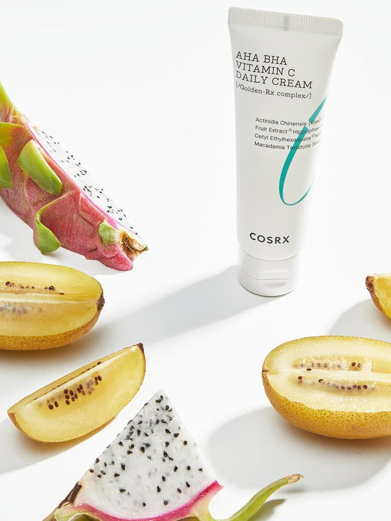 [COSRX] Refresh AHA BHA Vitamin C Daily Cream 50ml – Brightening & Exfoliating Moisturizer | 100% Authentic Korean Skincare in Pakistan