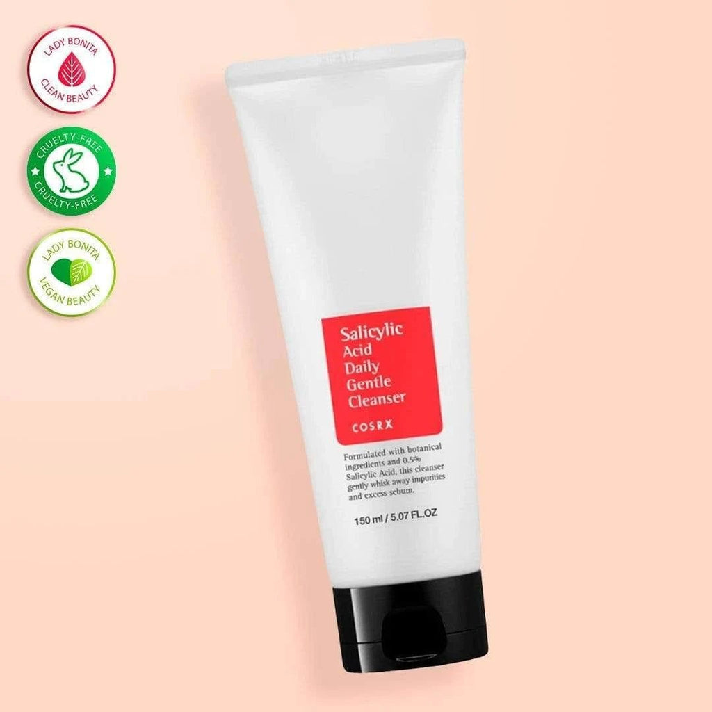 COSRX Salicylic Acid Daily Gentle Cleanser 150ml – Authentic Korean Face Wash for Acne & Oily Skin in Pakistan