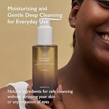 [Haruharu Wonder]Black Rice Moisture Deep Cleansing Oil 150ml – Cleanser for All Skin Types |Authentic Korean skincare Evoraa.pk pakistan