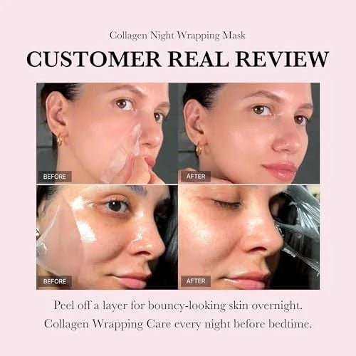 Medicube Collagen Night Wrapping Mask – Glass skin Mask – 100%Authentic Korean Skincare in Pakistan