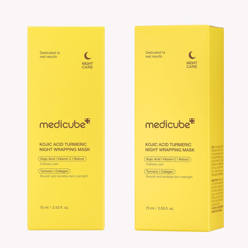 Medicube Kojic Acid Turmeric Night Wrapping Mask – 75ml - Authentic Korean Skincare in pakistan