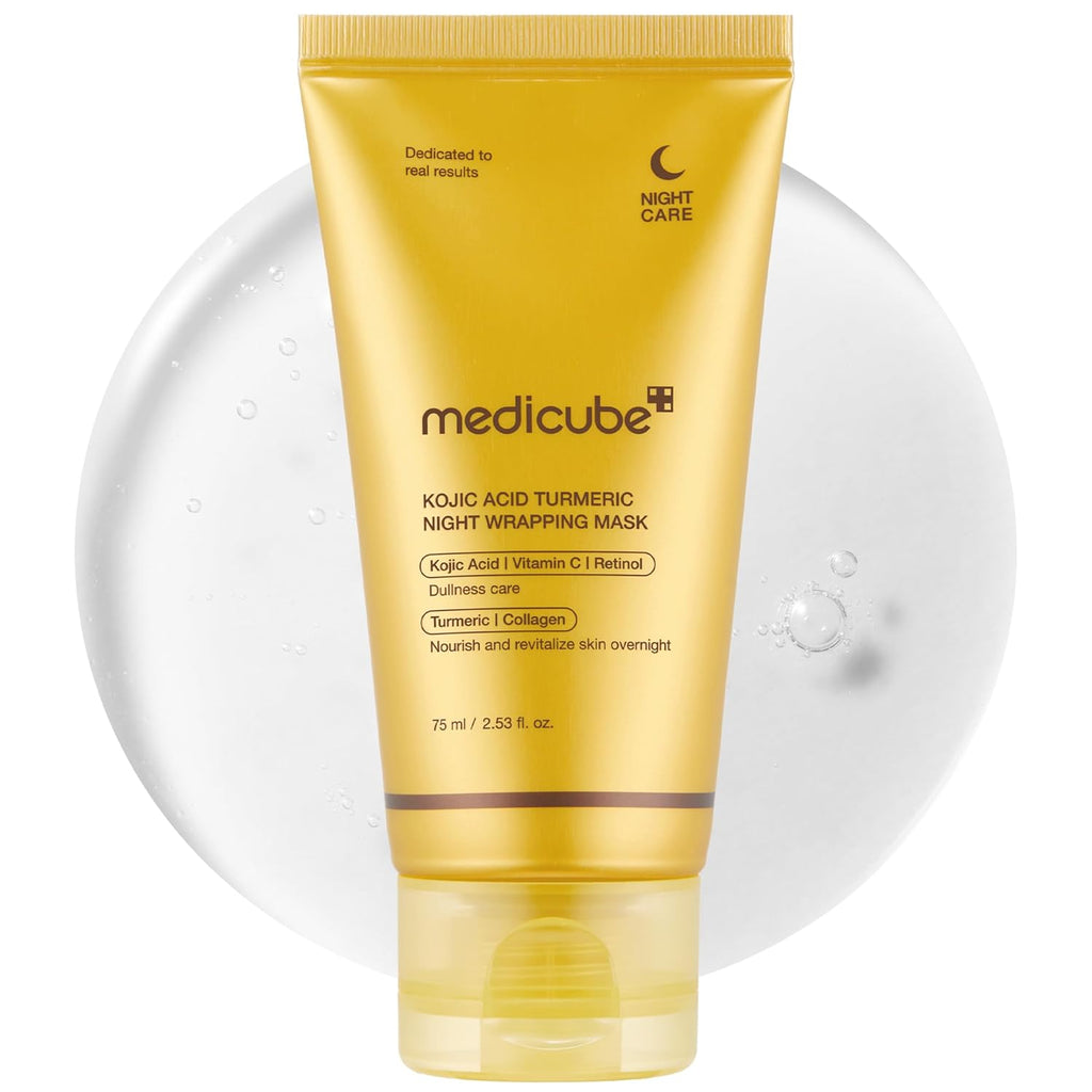 Medicube Kojic Acid Turmeric Night Wrapping Mask – 75ml - Authentic Korean Skincare in pakistan