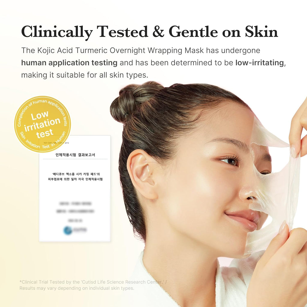 Medicube Kojic Acid Turmeric Night Wrapping Mask – 75ml - Authentic Korean Skincare in pakistan