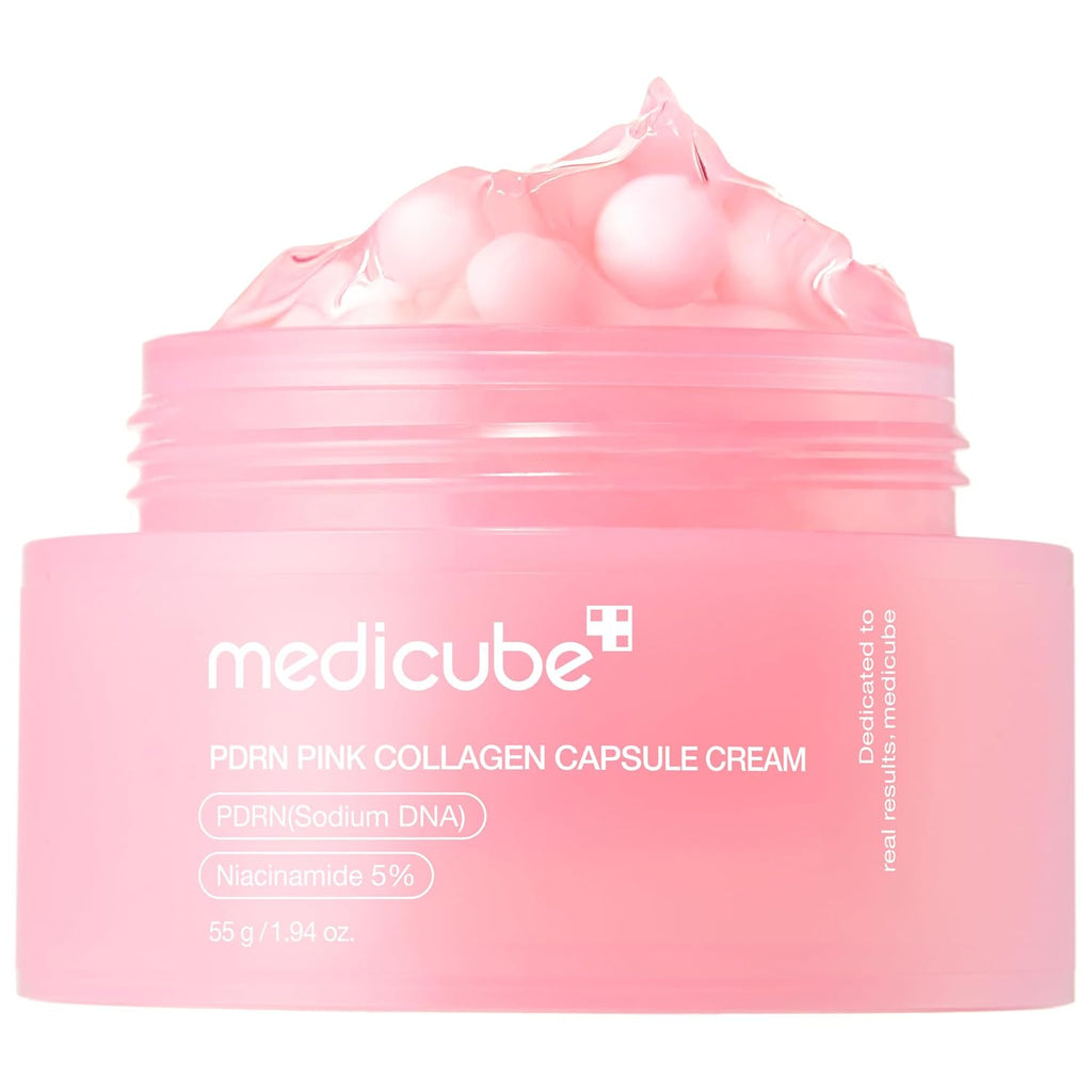 Medicube PDRN Pink Collagen Capsule Cream 55g – For Anti-Aging - Authentic Korean skincare in pakistan
