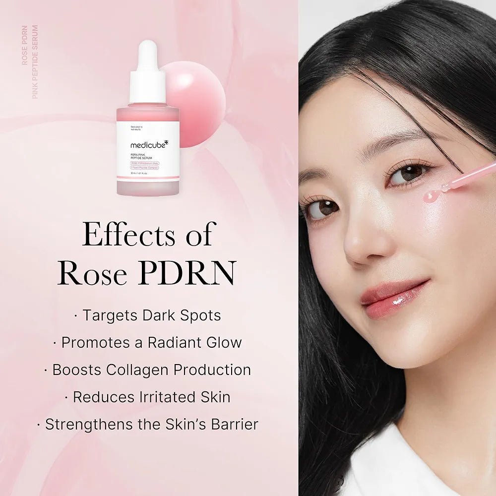 Medicube PDRN Pink Peptide Serum 30ml – Anti-Aging & Repair -Authentic Korean skincare in pakistan