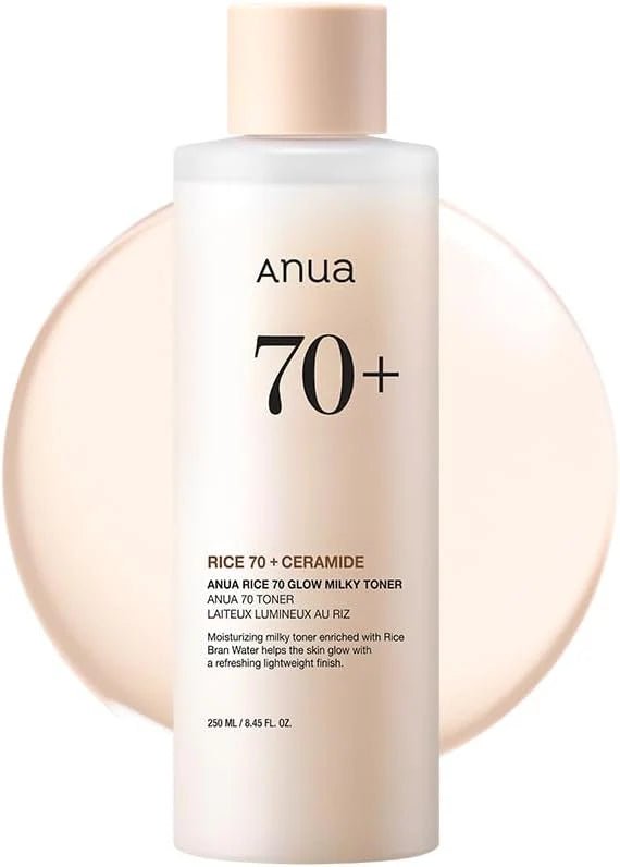 [ANUA] Rice 70 Glow Milky Toner 250ml – Brightening & Hydrating Toner | 100% Authentic in Pakistan